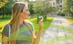 Get a straight teeth with Invisalign.