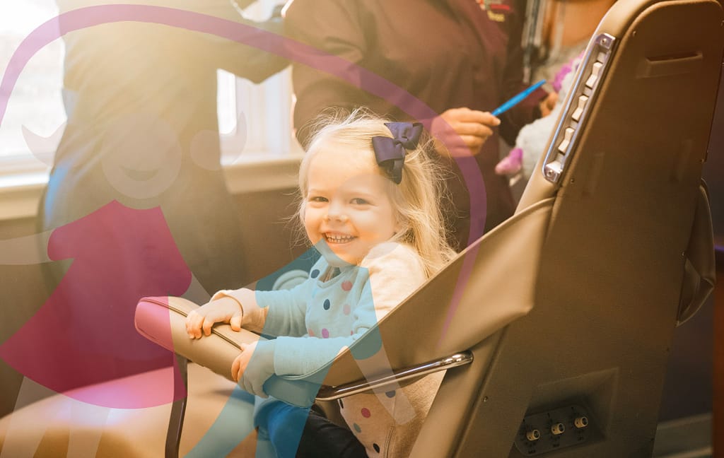 Professional teeth whitening for kids.