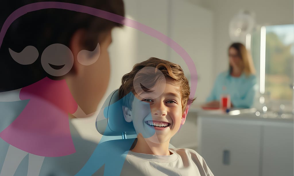 Ease dental anxiety in kids.