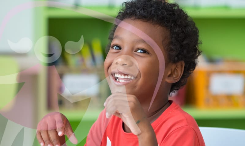 boy smiling