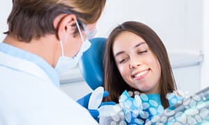 A nightguard could help with bruxism.