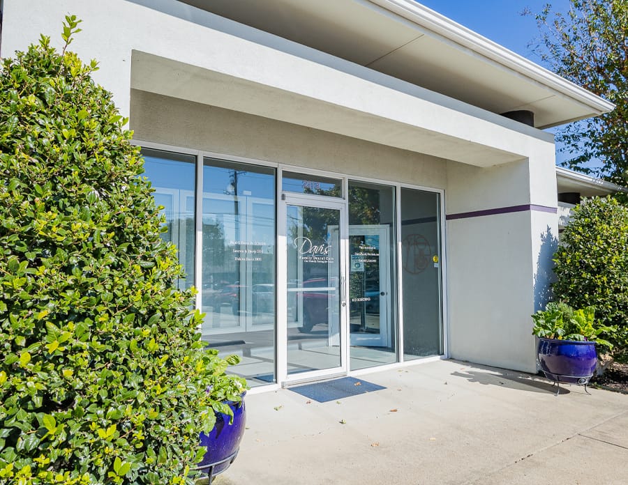 Front entrance to office