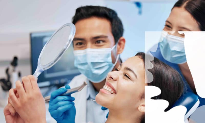 A smile makeover to enhance your face.