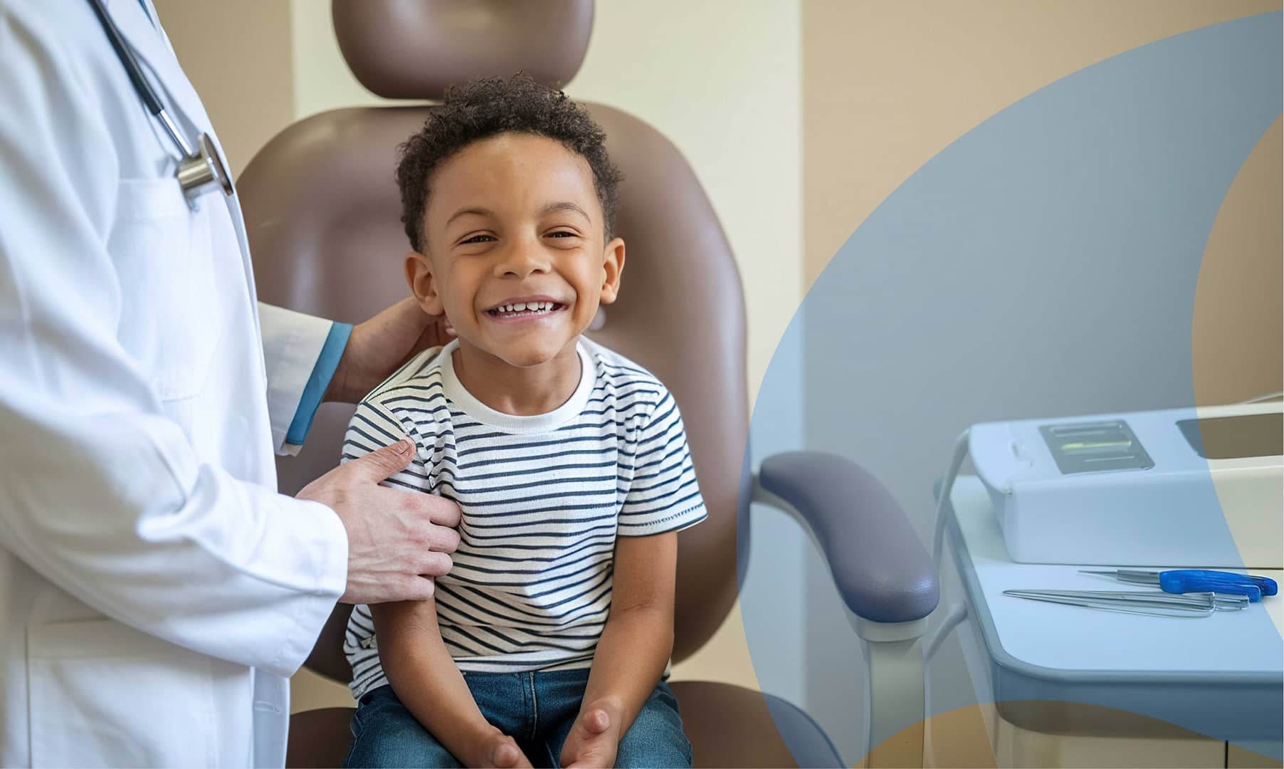 General anesthesia for dental treatments.