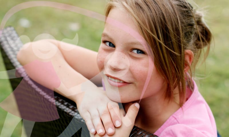 Child's healthy self-esteem