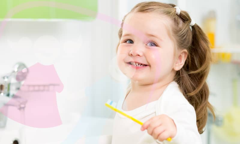 brushing Brushing and flossing will make a difference for your child's teeth