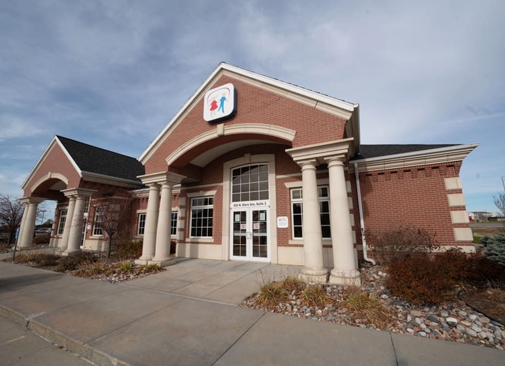 exterior of grand island building