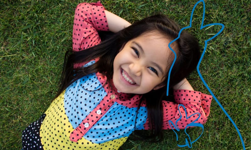 pediatric patient smiling