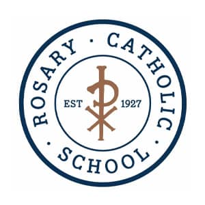 Rosary Catholic School logo