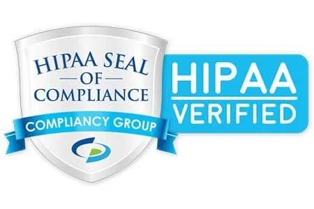 HIPAA seal of compliance logo