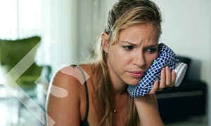 Call the dentist if you have tooth pain.