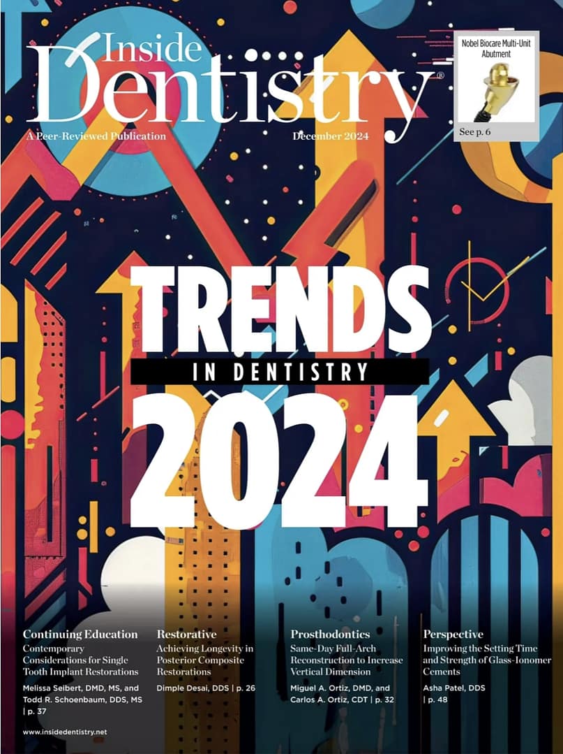 Inside Dentistry December 2024 cover