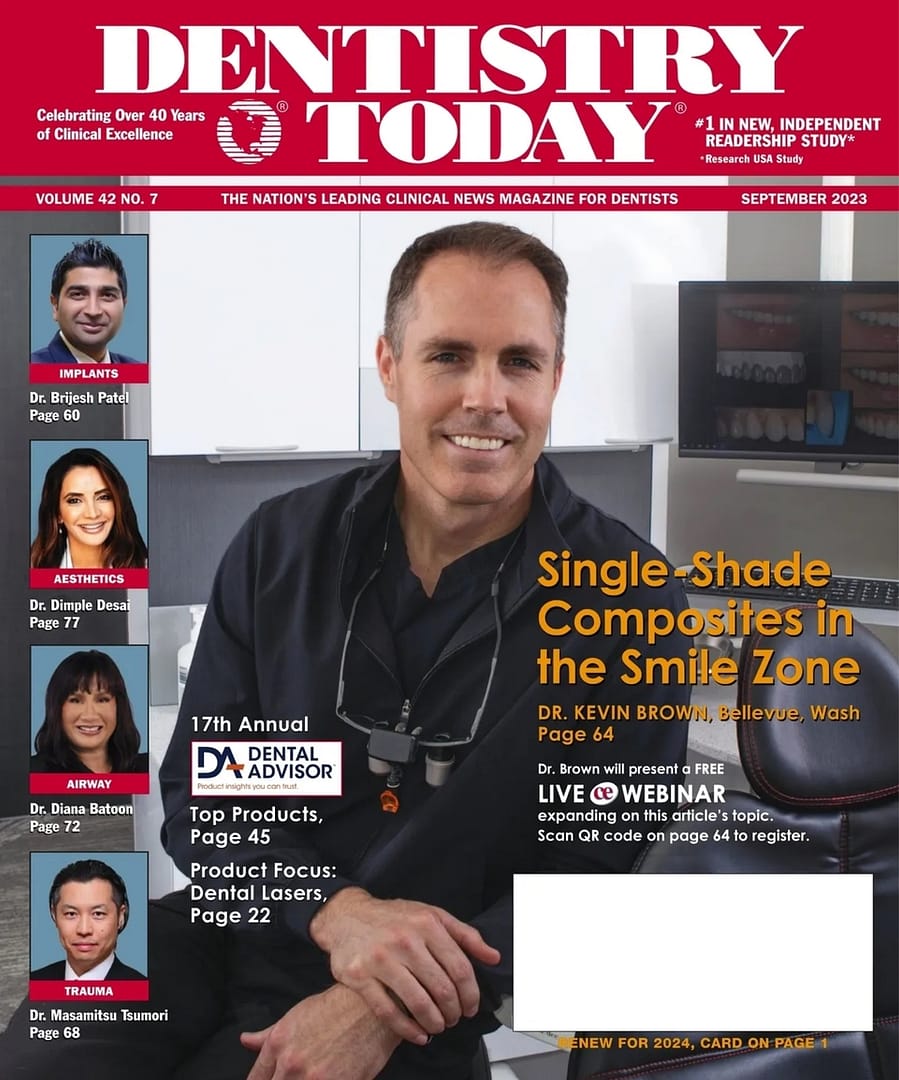 Dentistry Today September 2023 cover