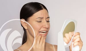 Watch out for the signs of gum disease.
