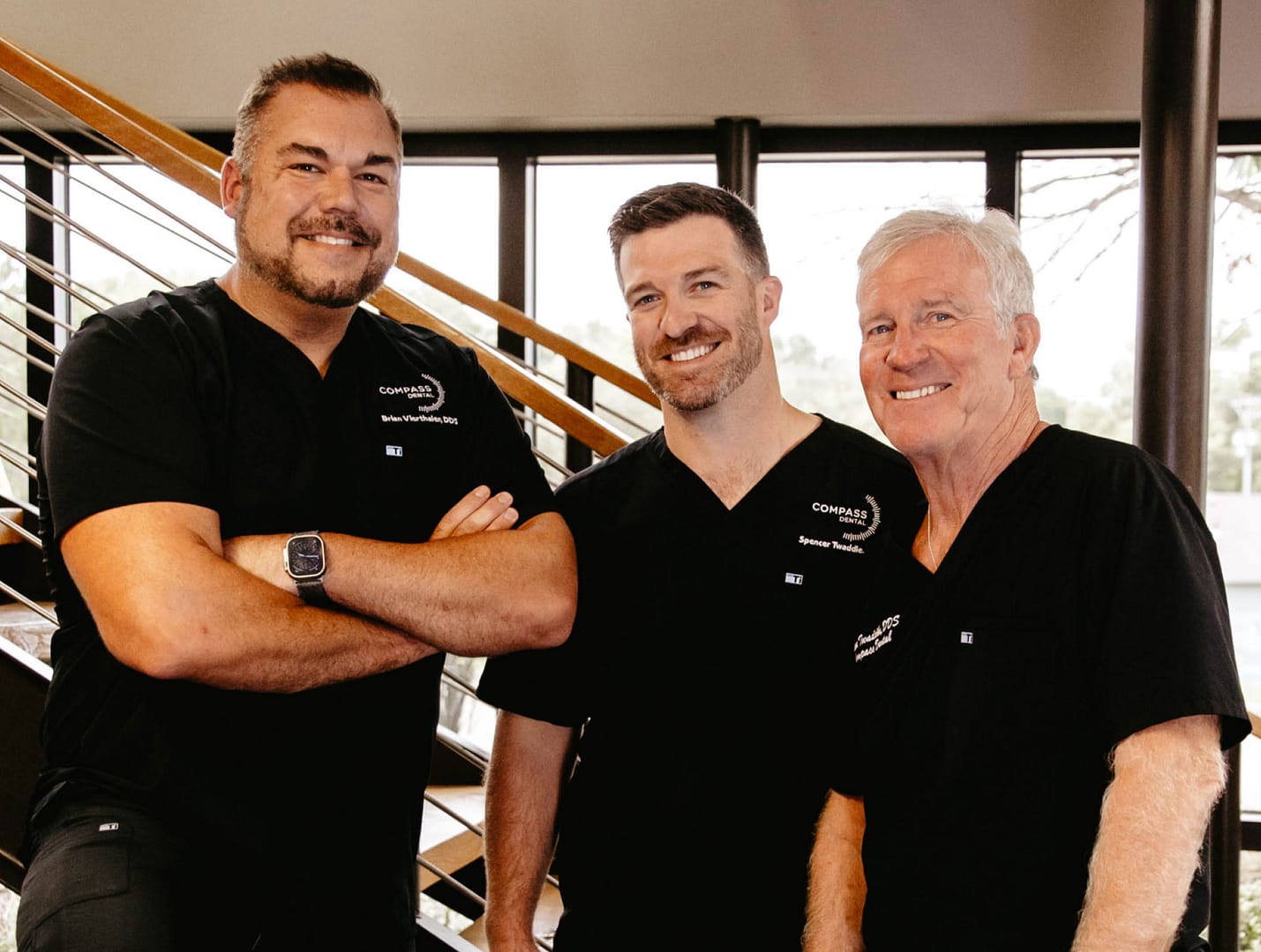 Dr. Vierthaler, Dr. Spencer Twaddle, Dr. Bruce Twaddle
