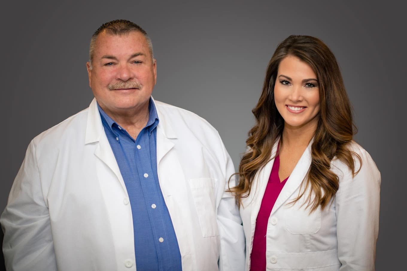 Dr. Goins and Dr. Biehle