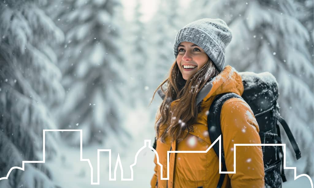 winter-hiking Scenic trails in Boise.