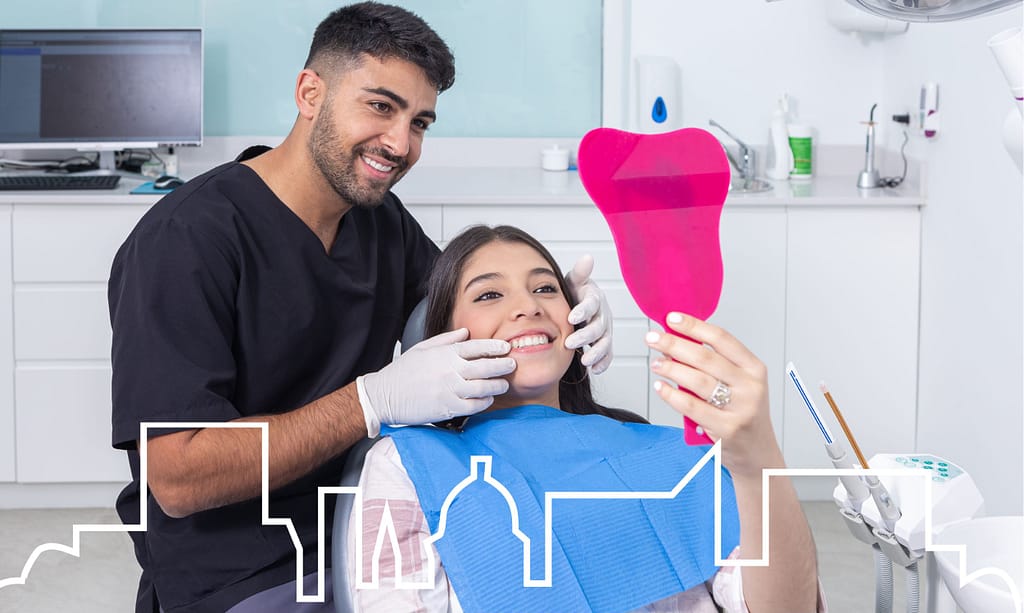 Your teen can get a CEREC crown.