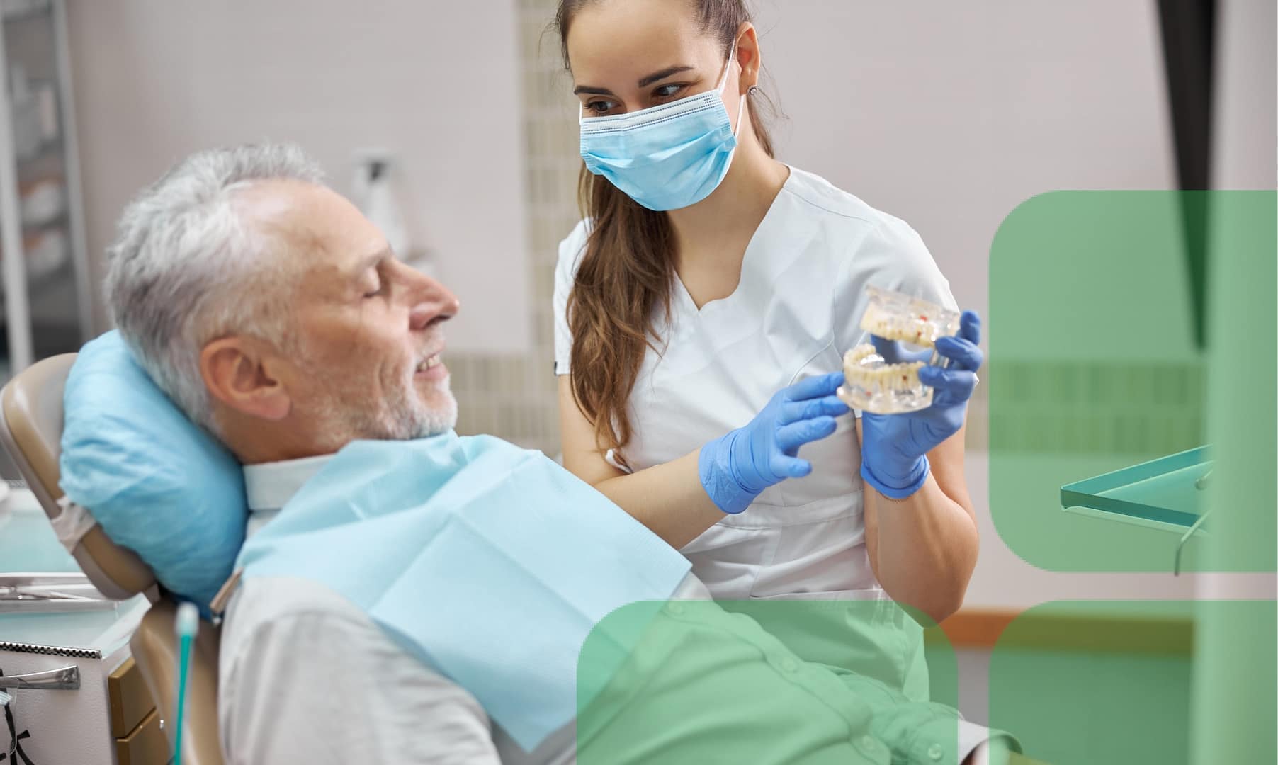 Overdentures can restore your smile.