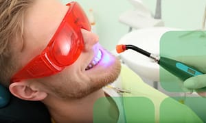 Soft tissue lasers help with restorative dentistry.