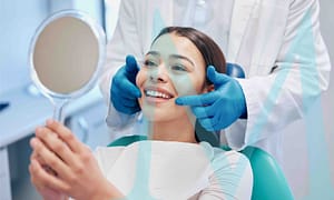 Take care of tooth stains.