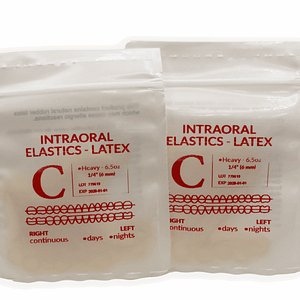 amber intra oral elastics
